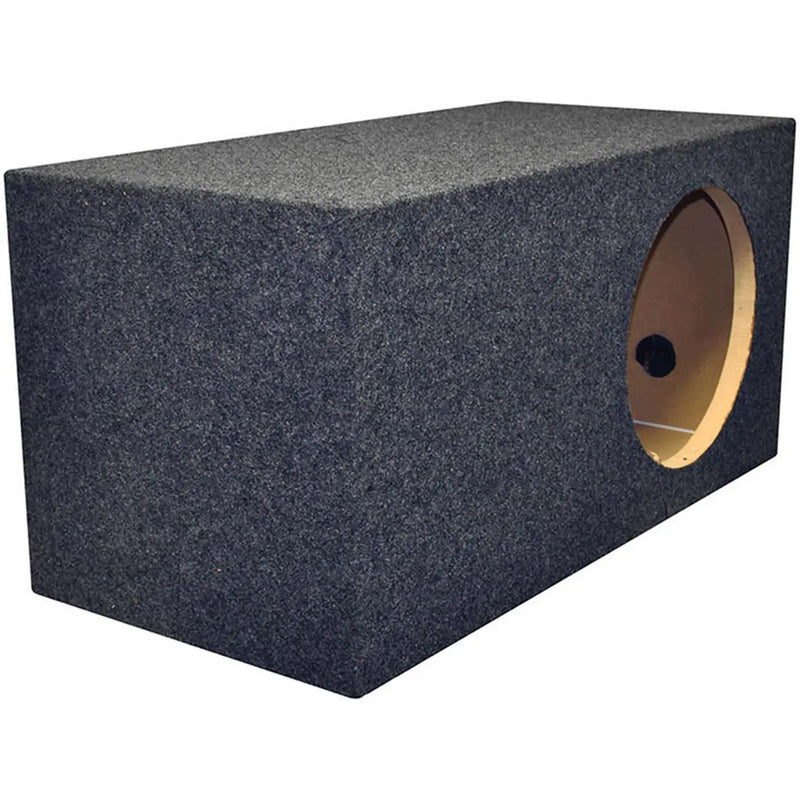 Qpower Single 15″ Slot Ported Vented Heavy Duty High Spl X-large Empty Woofer Enclosure Qpower
