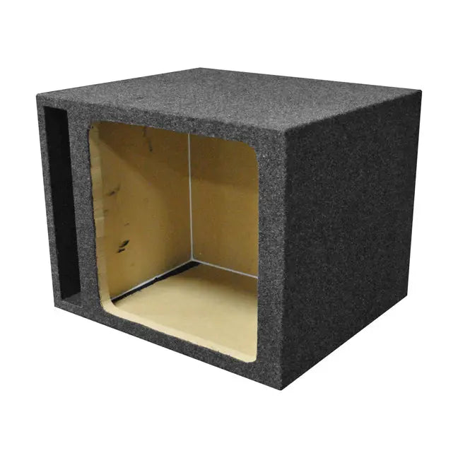 Qpower Single Square 15″ Slot Ported Empty Woofer Enclosure Qpower