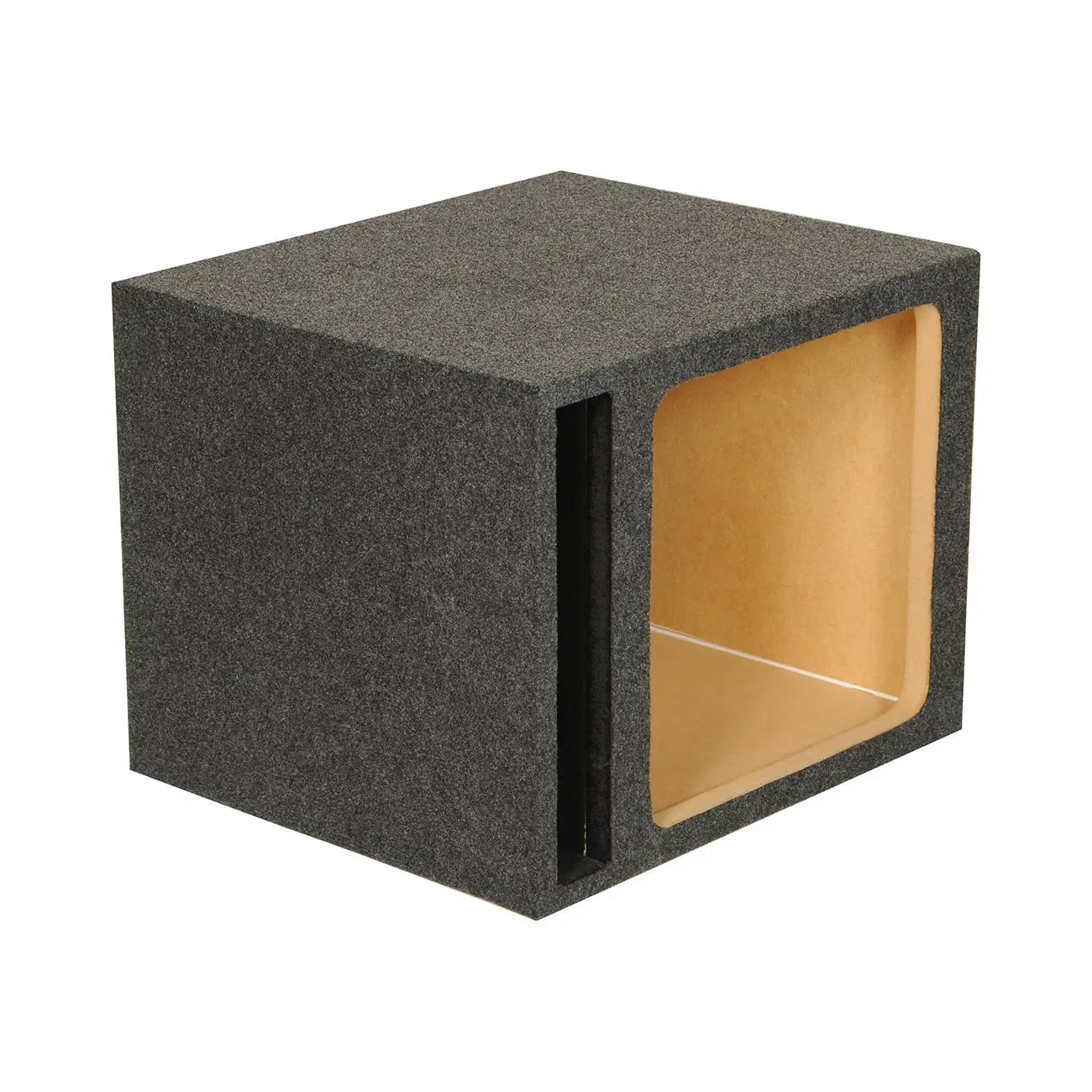 Qpower Single Square 15″ Slot Ported Empty Woofer Enclosure Qpower