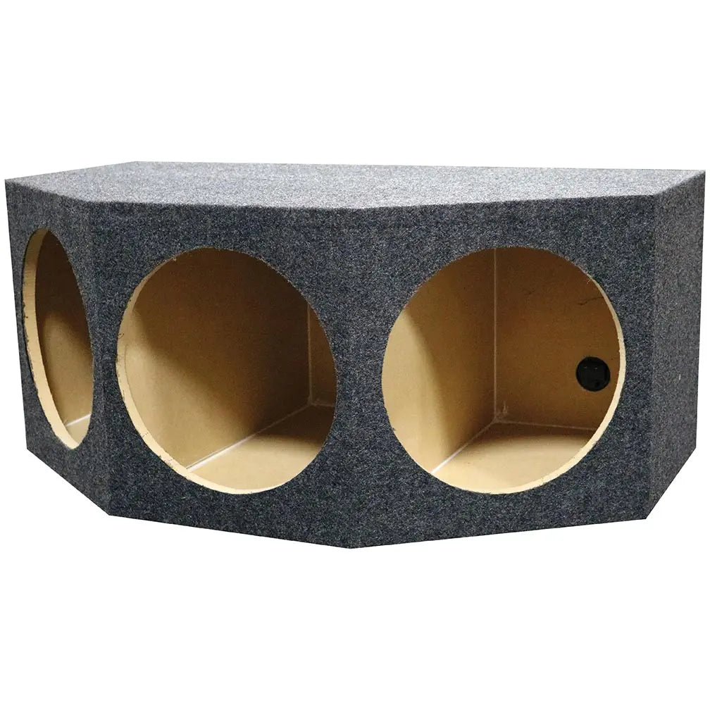 Qpower Triple 12″ Sealed Empty Woofer Enclosure Qpower