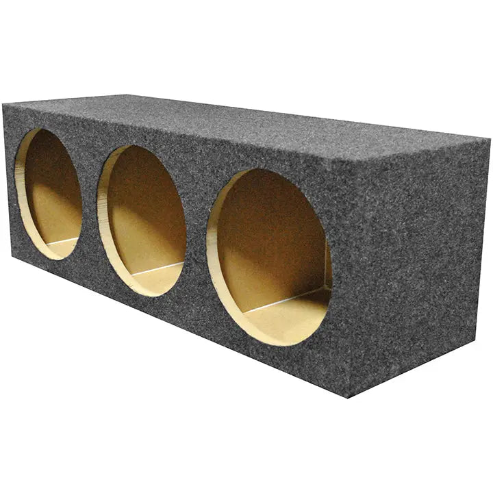 Qpower Triple 12" Sealed Heavy Duty Empty Woofer Enclosure Qpower