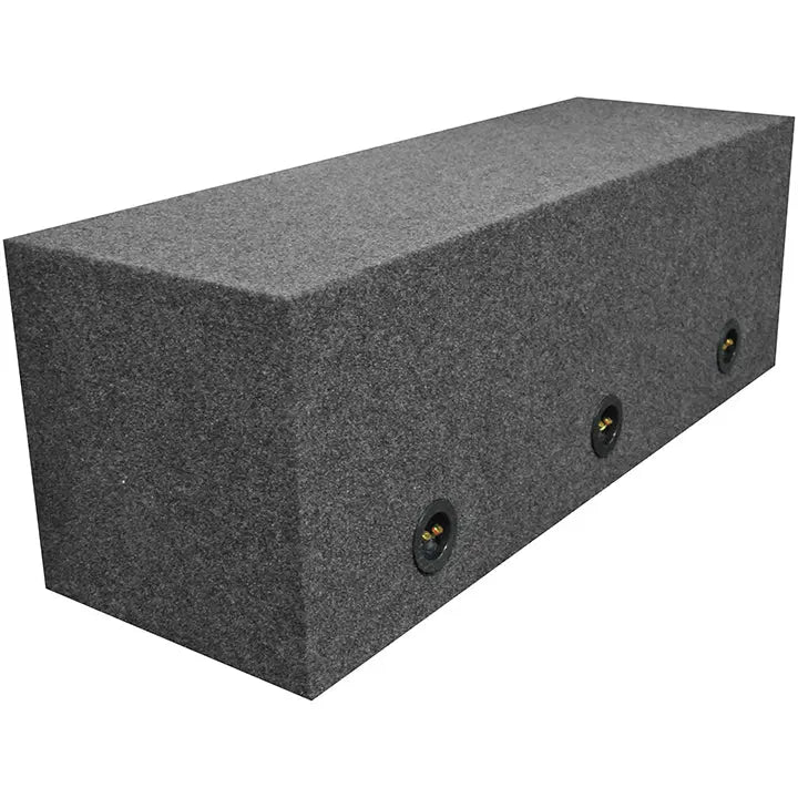 Qpower Triple 12" Sealed Heavy Duty Empty Woofer Enclosure Qpower