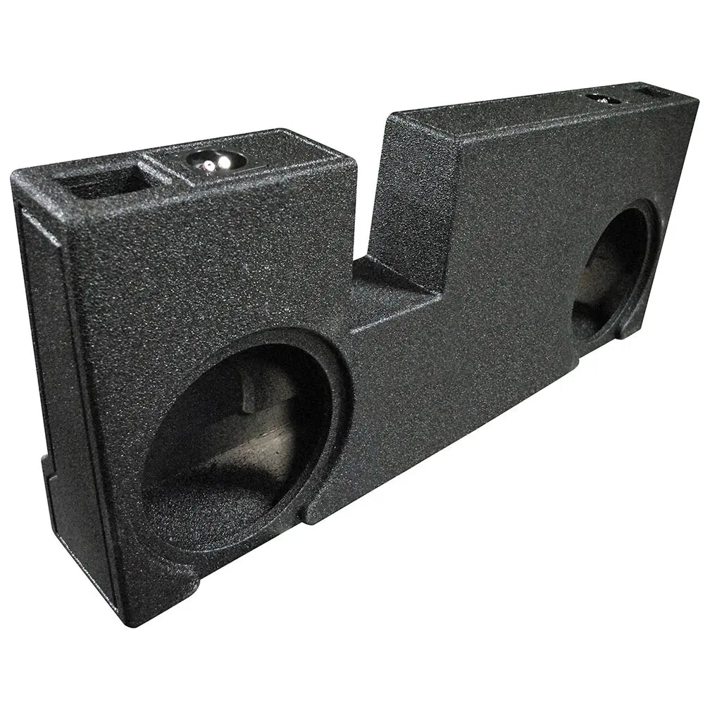 Qpower “q-bomb” Toyota Tundra Double Cab '07 - '26 Dual 10” Ported Woofer Enclosure Qpower