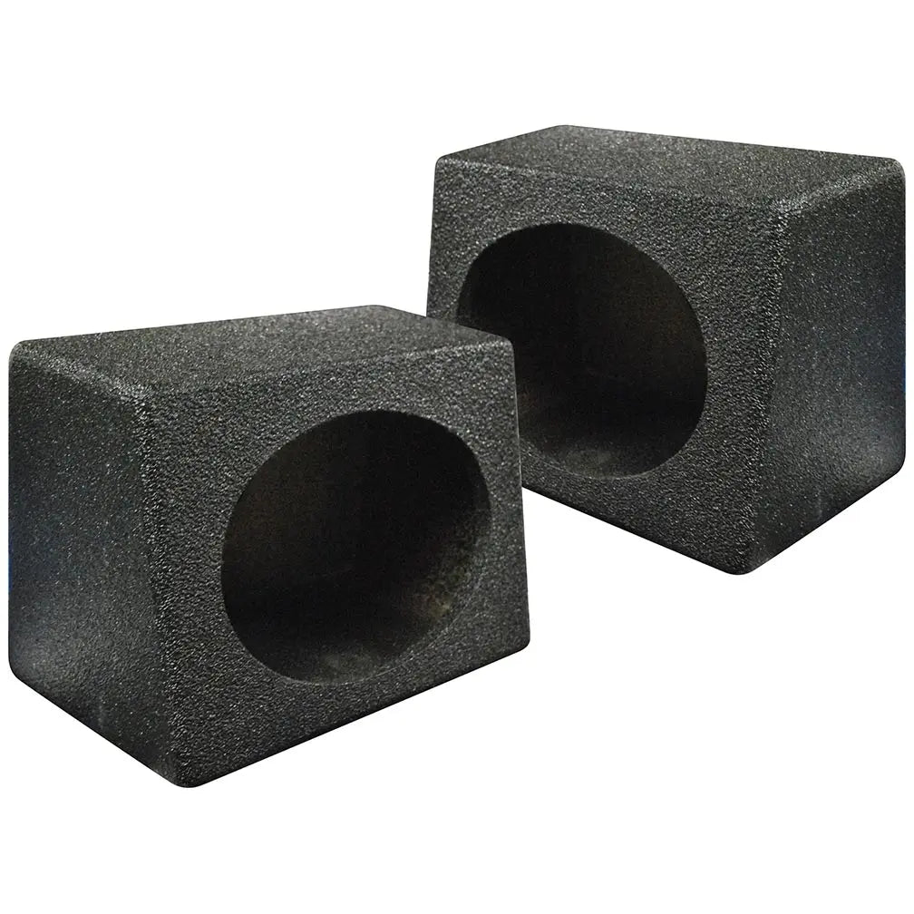 Qpower "qbomb" 6x9" Wedge Style Sealed Empty Speaker Enclosures (pair) Qpower
