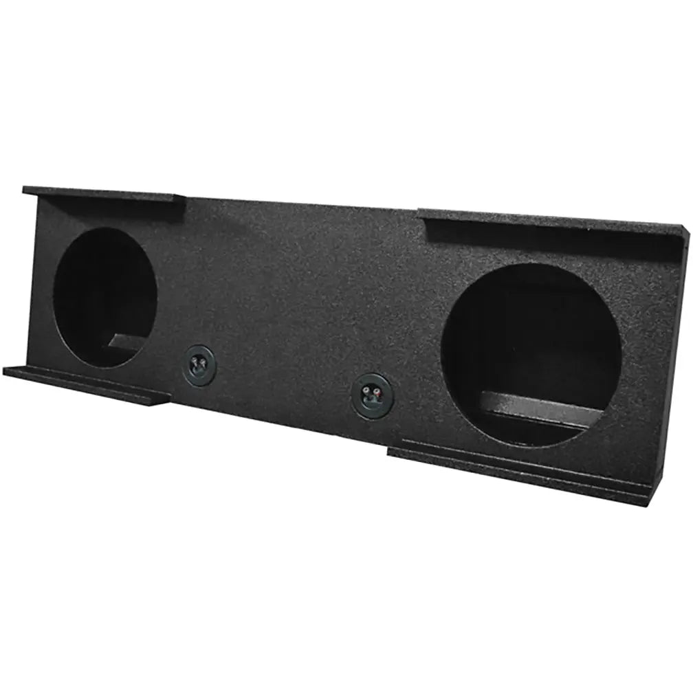 Qpower "qbomb" Chevy/gmc Crew Cab '07-'13 Dual 10" Empty Woofer Box Qpower