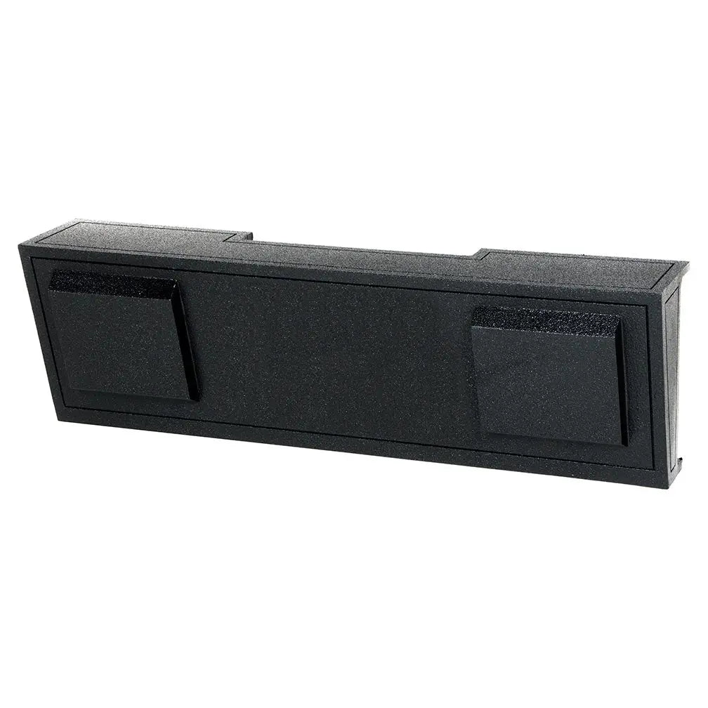 Qpower "qbomb" Chevy/gmc Crew Cab '07-'13 Dual 12" Empty Woofer Box Qpower