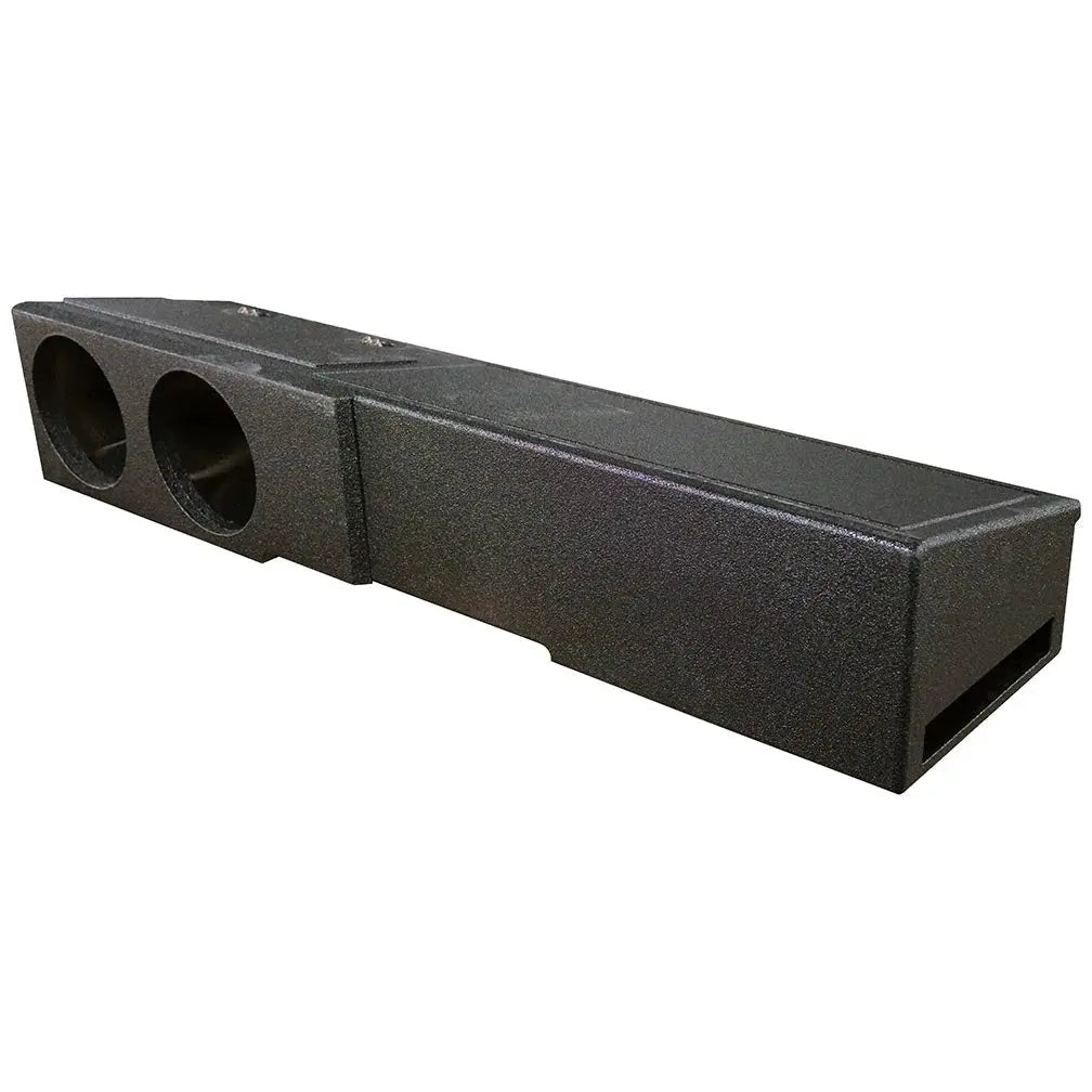 Qpower "qbomb" Chevy/gmc Crew Cab '07-'24 Dual 8" Ported Woofer Box Qpower