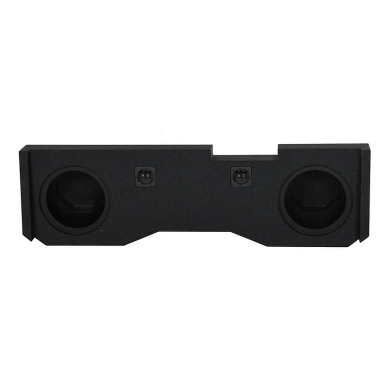 Qpower "qbomb" Chevy/gmc Crew Cab '14-'18 Dual 10" Empty Woofer Box Qpower
