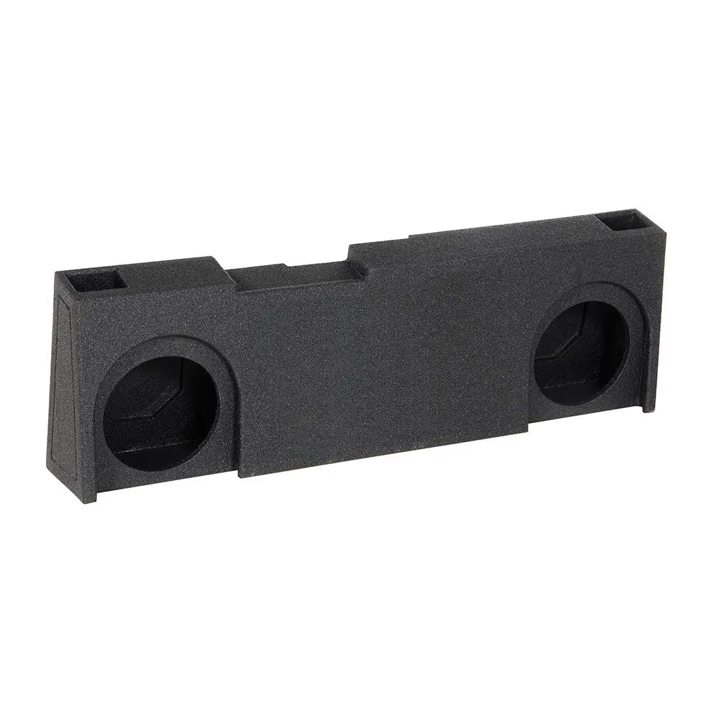 Qpower "qbomb" Chevy/gmc Crew Cab '14-'18 Dual 10" Vented Empty Woofer Box Qpower