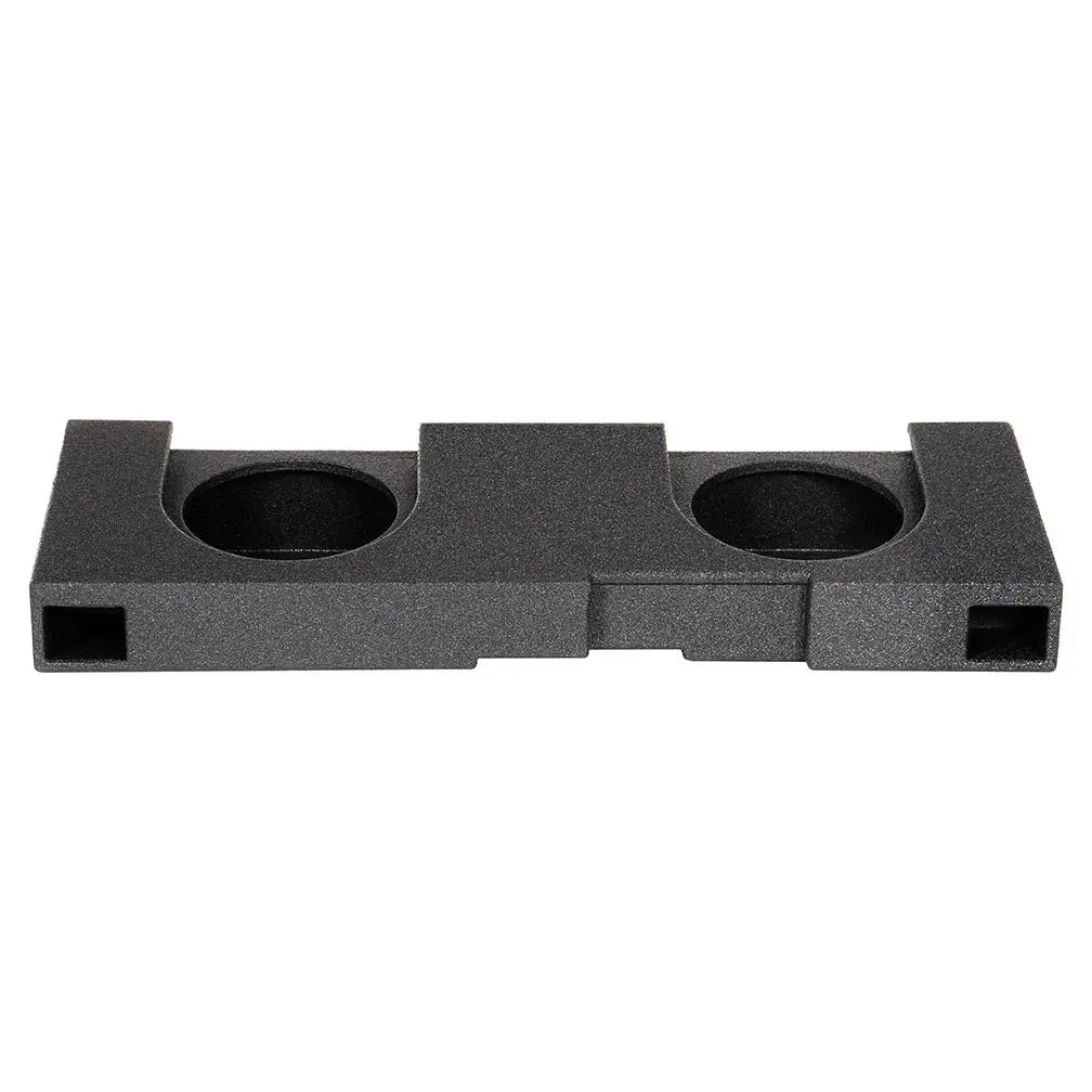 Qpower "qbomb" Chevy/gmc Crew Cab '14-'18 Dual 12" Vented Empty Woofer Enclosure Qpower