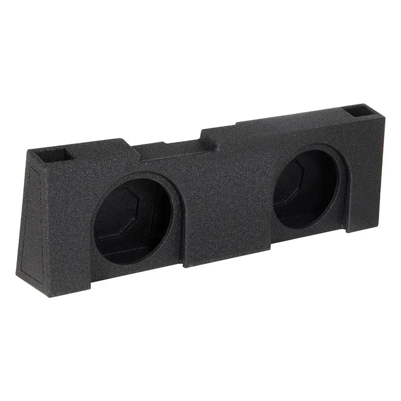 Qpower "qbomb" Chevy/gmc Crew Cab '14-'18 Dual 12" Vented Empty Woofer Enclosure Qpower