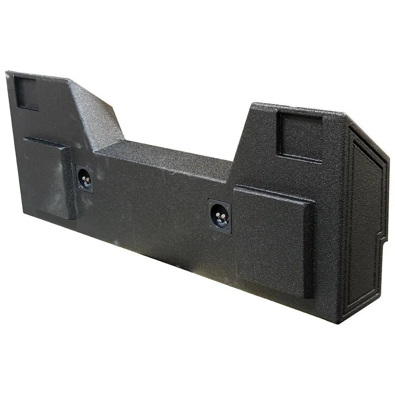 Qpower “qbomb” Dodge Ram Crew Cab '19-'26 Dual 10" Woofer Enclosure Qpower