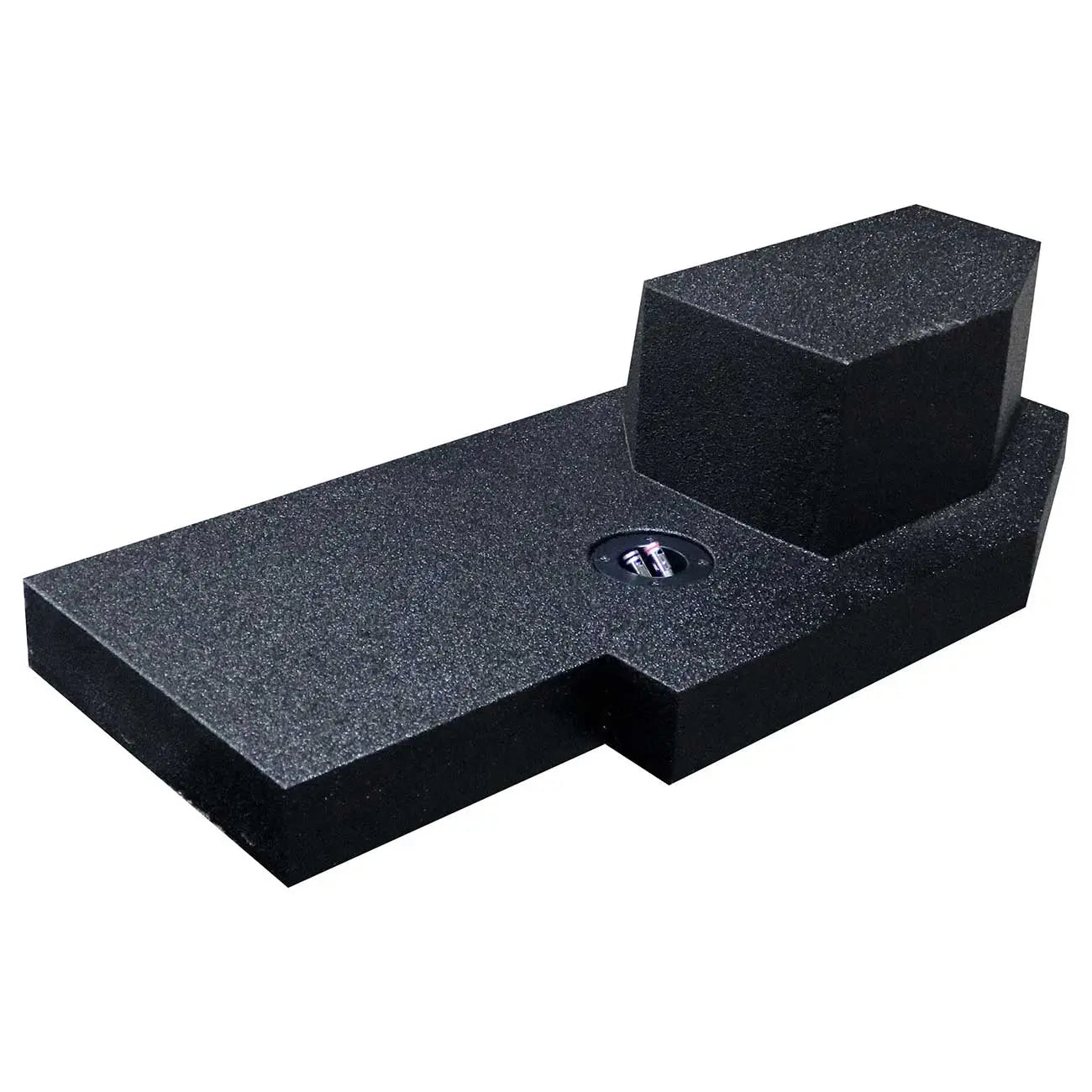 Qpower “qbomb” Dodge Ram Quad Cab ’02-’18 Single 10″ Sealed Empty Woofer Enclosure Qpower