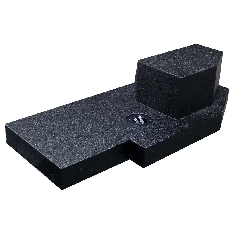 Qpower “qbomb” Dodge Ram Quad Cab ’02-’18 Single 10″ Sealed Empty Woofer Enclosure Qpower