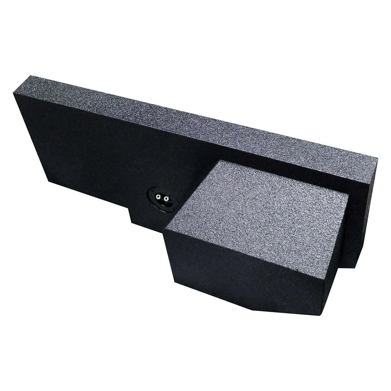 Qpower “qbomb” Dodge Ram Quad Cab ’02-’18 Single 12″ Sealed Empty Woofer Enclosure Qpower