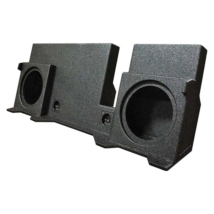 Qpower "qbomb" F-150 Super Crew '04-'08 Dual 10" Vented Empty Woofer Box Qpower