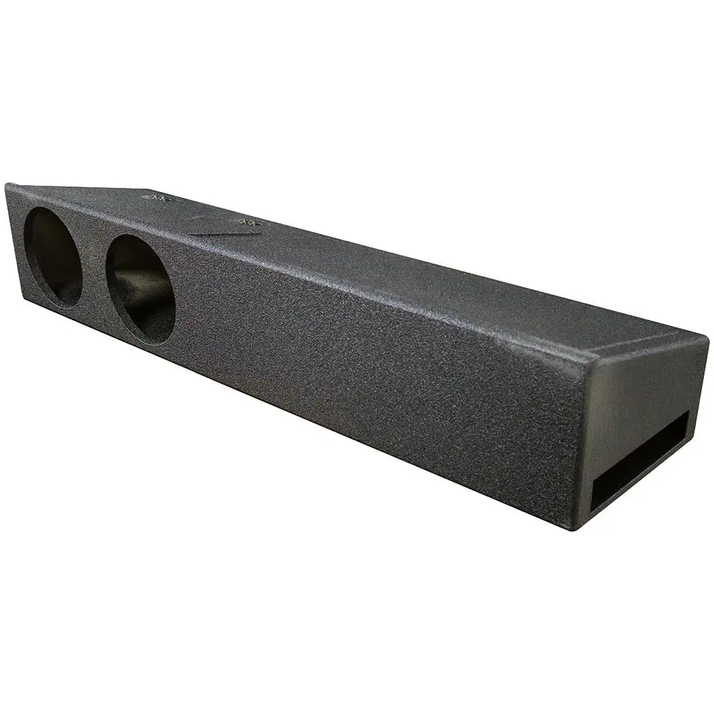 Qpower “qbomb” Ford F-series Super Crew '09-'26 Dual 8″ Empty Woofer Enclosure Qpower