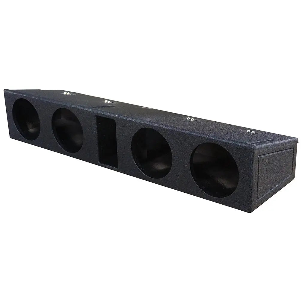 Qpower “qbomb” Ford F-series Super Crew '09-'26 Quad 8″ Empty Woofer Enclosure Qpower