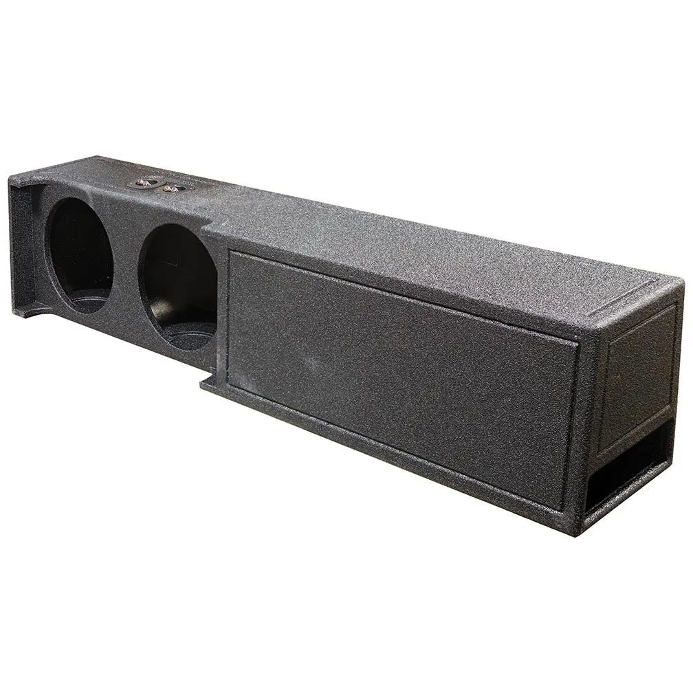 Qpower "qbomb" Ram Crew Cab '19-'26 Dual 10" Sealed Woofer Box Qpower