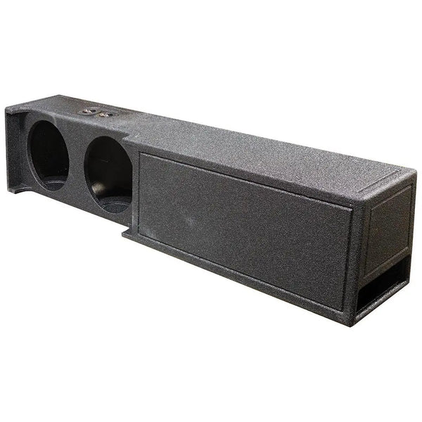 Qpower "qbomb" Ram Crew Cab '19-'26 Dual 10" Sealed Woofer Box Qpower