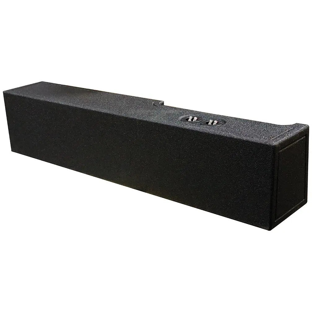 Qpower "qbomb" Ram Crew Cab '19-'26 Dual 10" Sealed Woofer Box Qpower