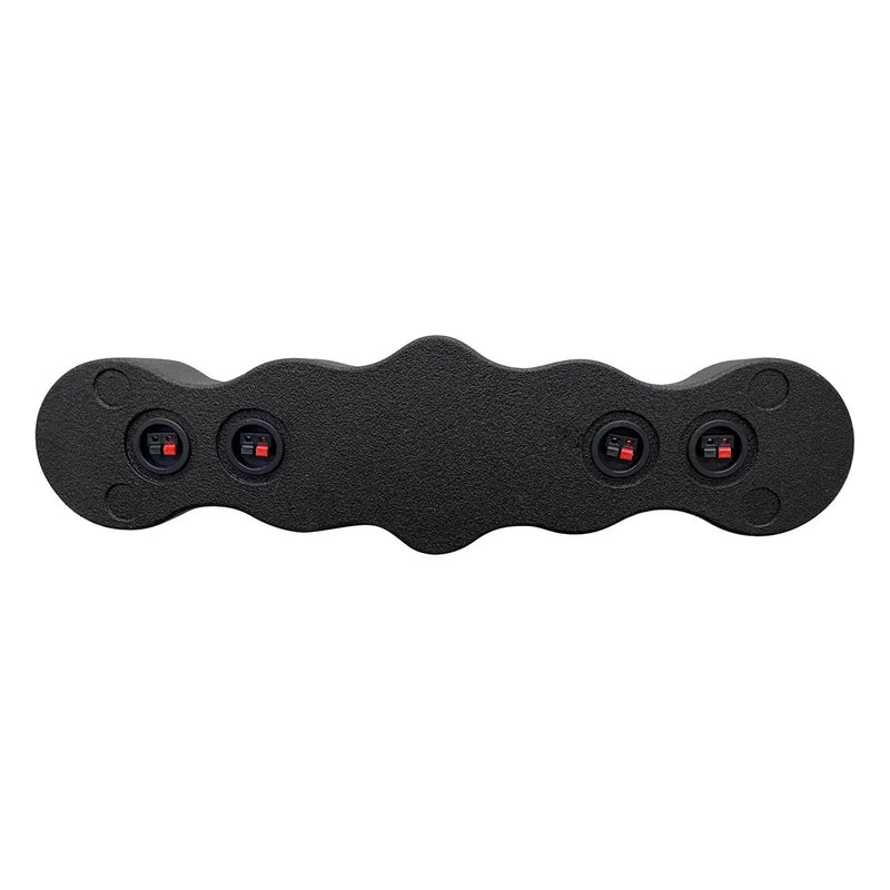 Qpower “qbomb” Sealed Empty Speaker Pod For (4) 6.5" Speakers & (2) 3" Tweeters Qpower