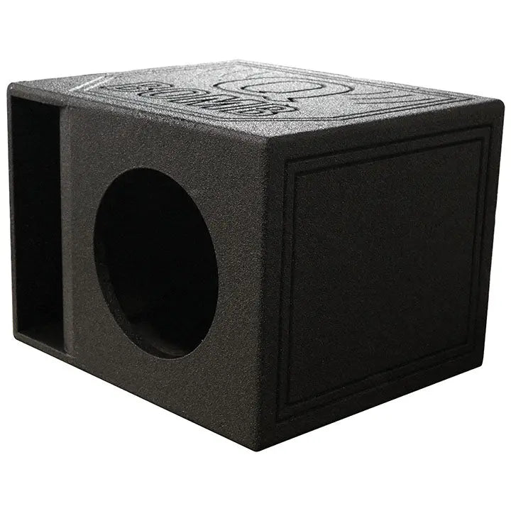 Qpower “qbomb” Single 10″ Horn-ported Empty Woofer Box Qpower