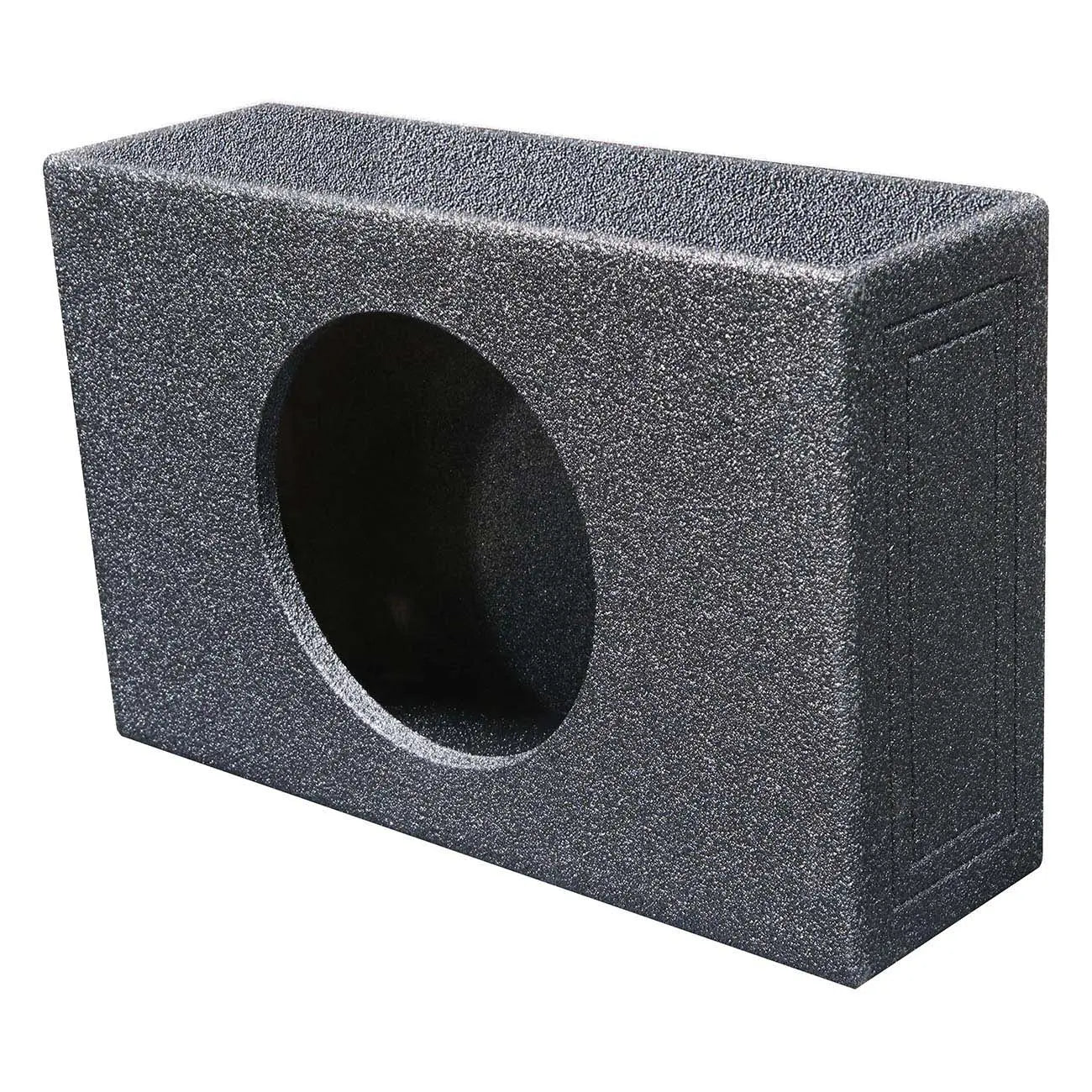 Qpower "qbomb" Single 10" Slot-ported Behind Seat Empty Woofer Enclosure Qpower