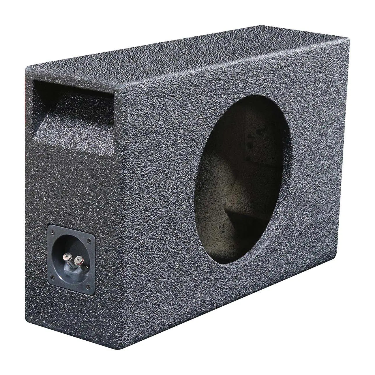 Qpower "qbomb" Single 10" Slot-ported Behind Seat Empty Woofer Enclosure Qpower