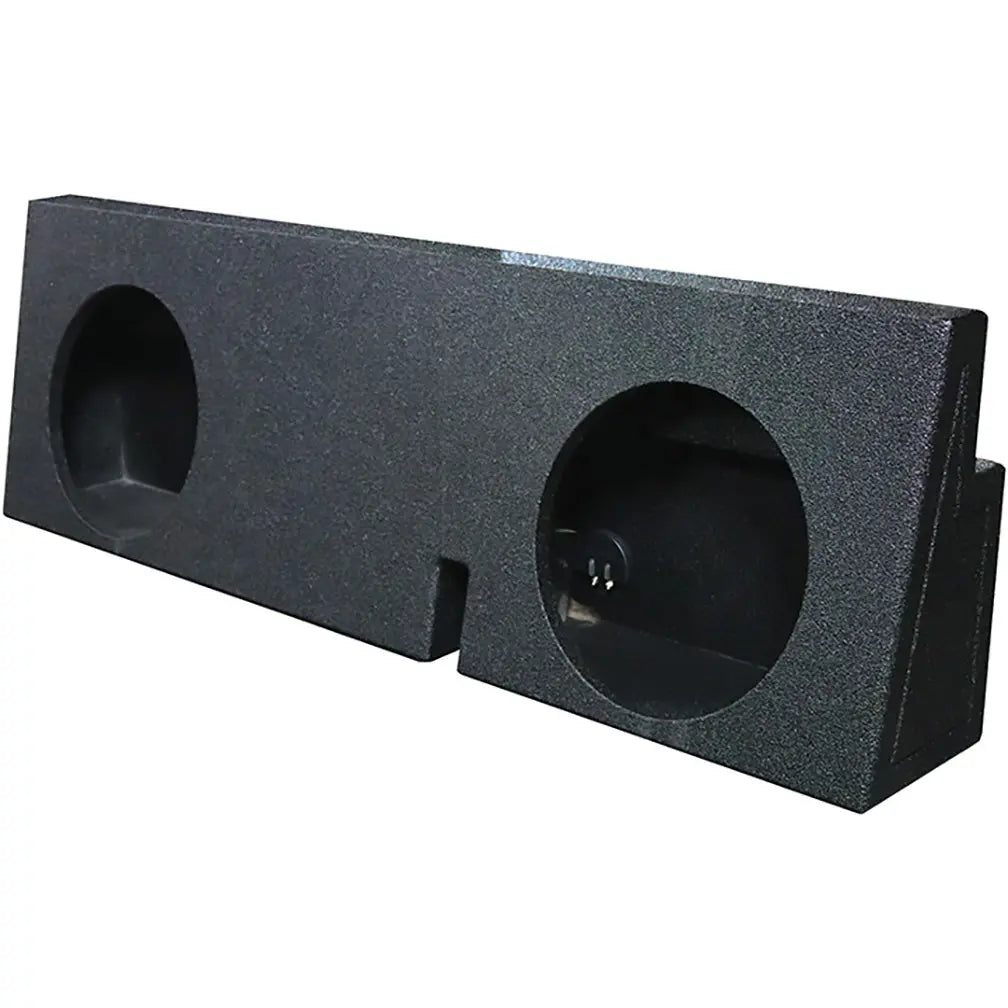 Qpower "qbomb" Toyota Tacoma Double Cab '05-'26 Dual 12" Sealed Woofer Enclosure Qpower