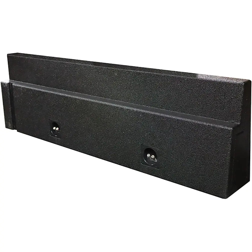 Qpower "qbomb" Toyota Tacoma Double Cab '05-'26 Dual 12" Sealed Woofer Enclosure Qpower