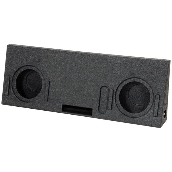 Qpower "qbomb" Toyota Tundra Crew Max Cab '14 -'21 Dual 10" Vented Woofer Enclosure Qpower