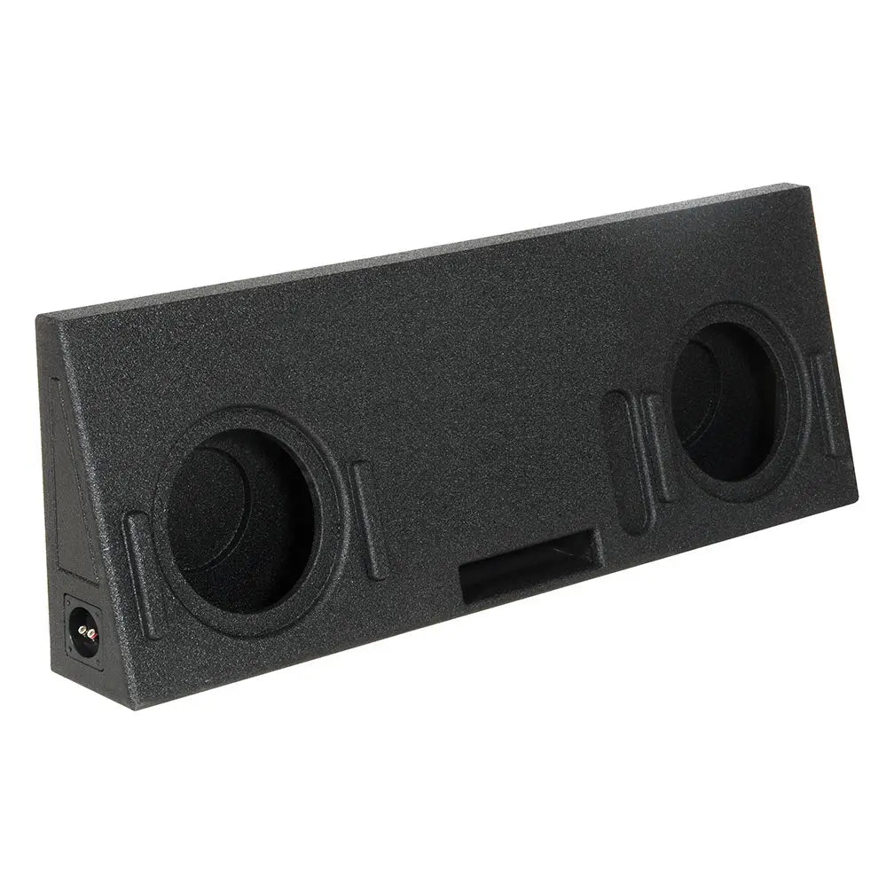 Qpower "qbomb" Toyota Tundra Crew Max Cab '14 -'21 Dual 10" Vented Woofer Enclosure Qpower