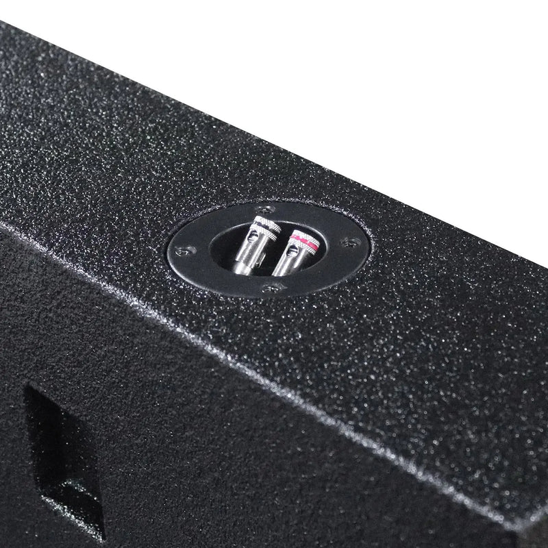 Qpower “qbomb” ’22-’26 Toyota Tundra Crew Max Dual 12″ Sealed Empty Woofer Enclosure (non-hybrid) Qpower