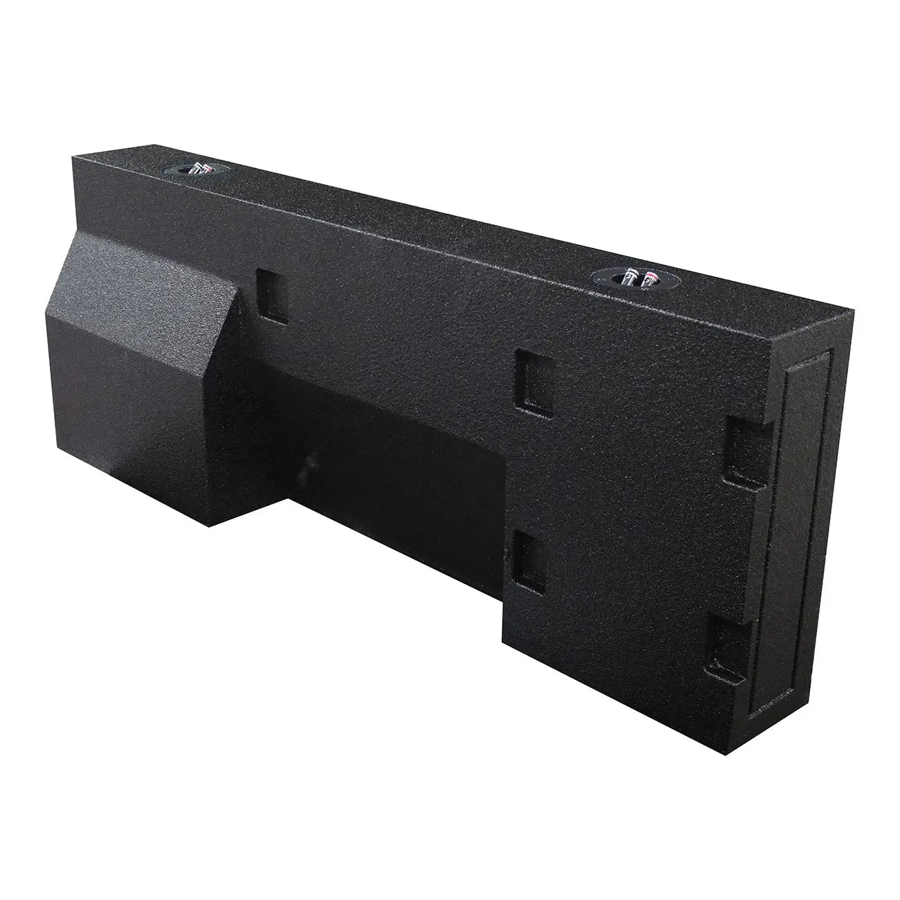 Qpower “qbomb” ’22-’26 Toyota Tundra Crew Max Dual 12″ Sealed Empty Woofer Enclosure (non-hybrid) Qpower