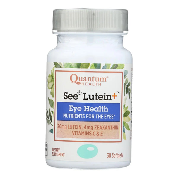 Quantum Research - See Lutein Eye Health - 1 Each - 30 Sgel Quantum Research