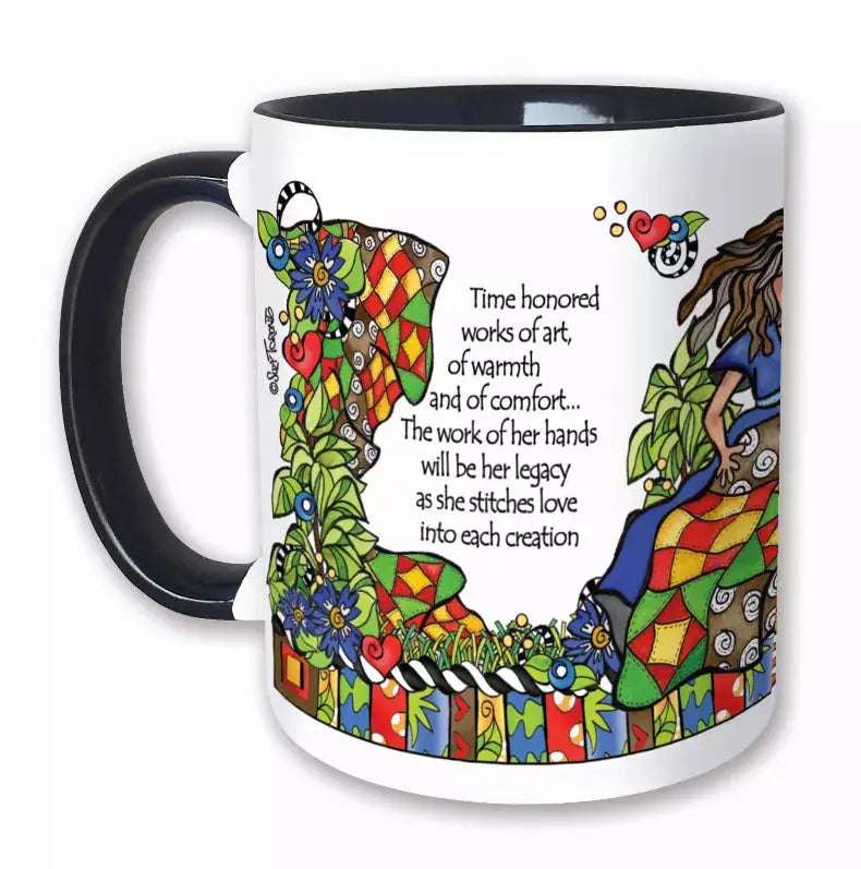 Quilt Collection Ceramic Mug Suzy Toronto