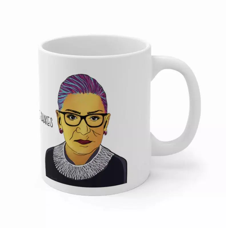 RBG Pop Art Coffee Mug Black Cat Bazaar