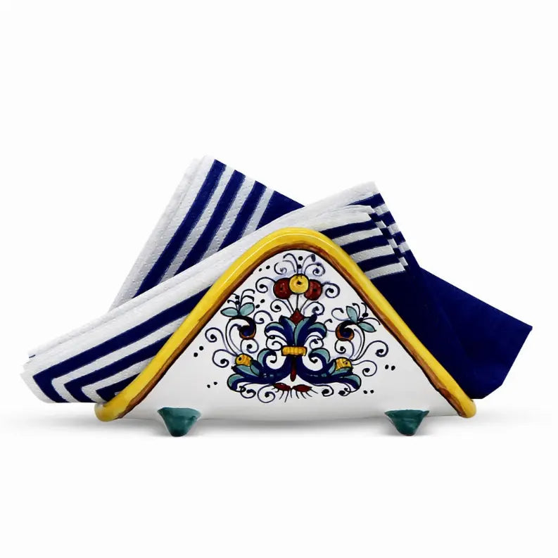 RICCO DERUTA Napkin Holder Artistica Italian Gallery