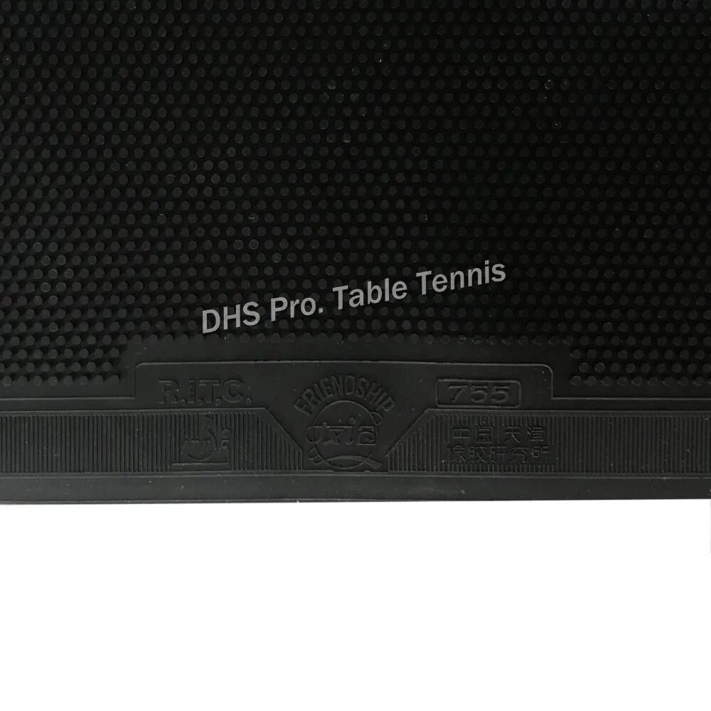 RITC 729 Friendship 755 long pips-out table tennis pingpong top sheet rubber without sponge