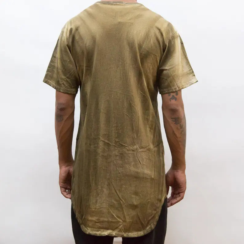 RIVER WASH TEE- OLIVE WEIV