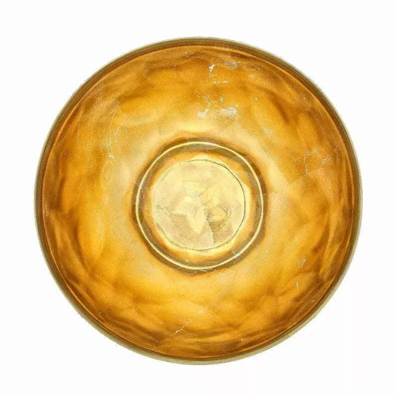 ROCHER 12 Pcs. Gilded Glass Dinnerware Set Red Pomegranate Collection