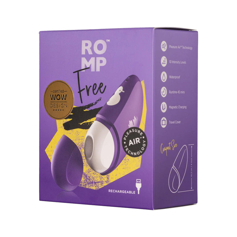 ROMP Free Clitoral Vibrator - Purple ROMP