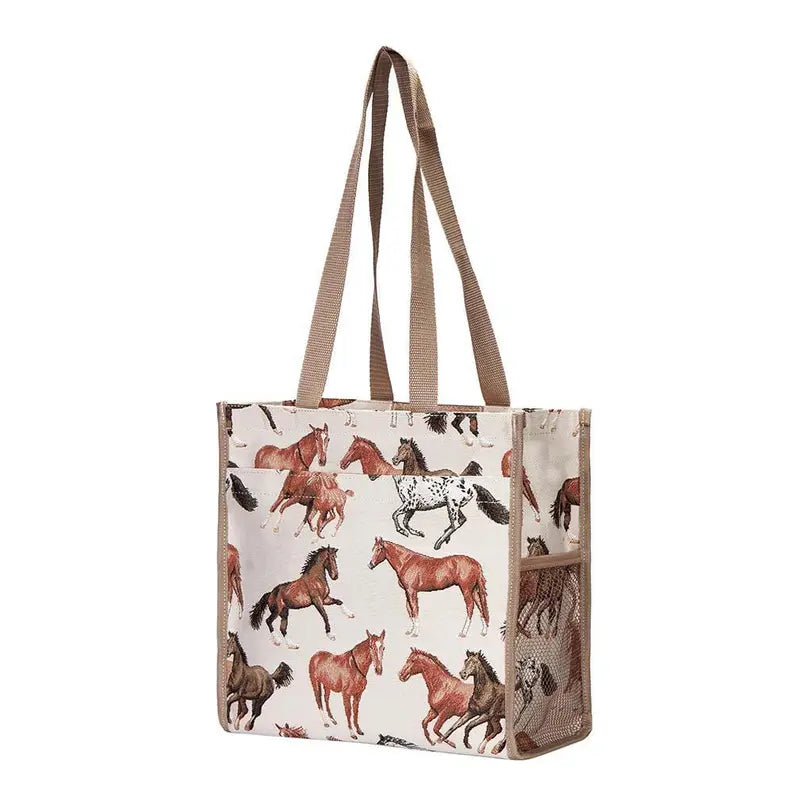 RUNNING HORSE SHOPPER BAG Signare USA