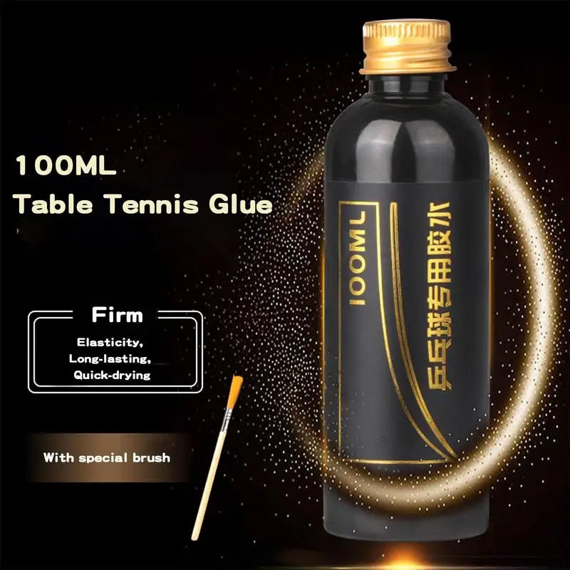 Racket Glue 100ML Tennis Racket Glue With Special Brush Table Tennis Racket Care Kit Great Value Table Tennis Racket Cleaner Kit