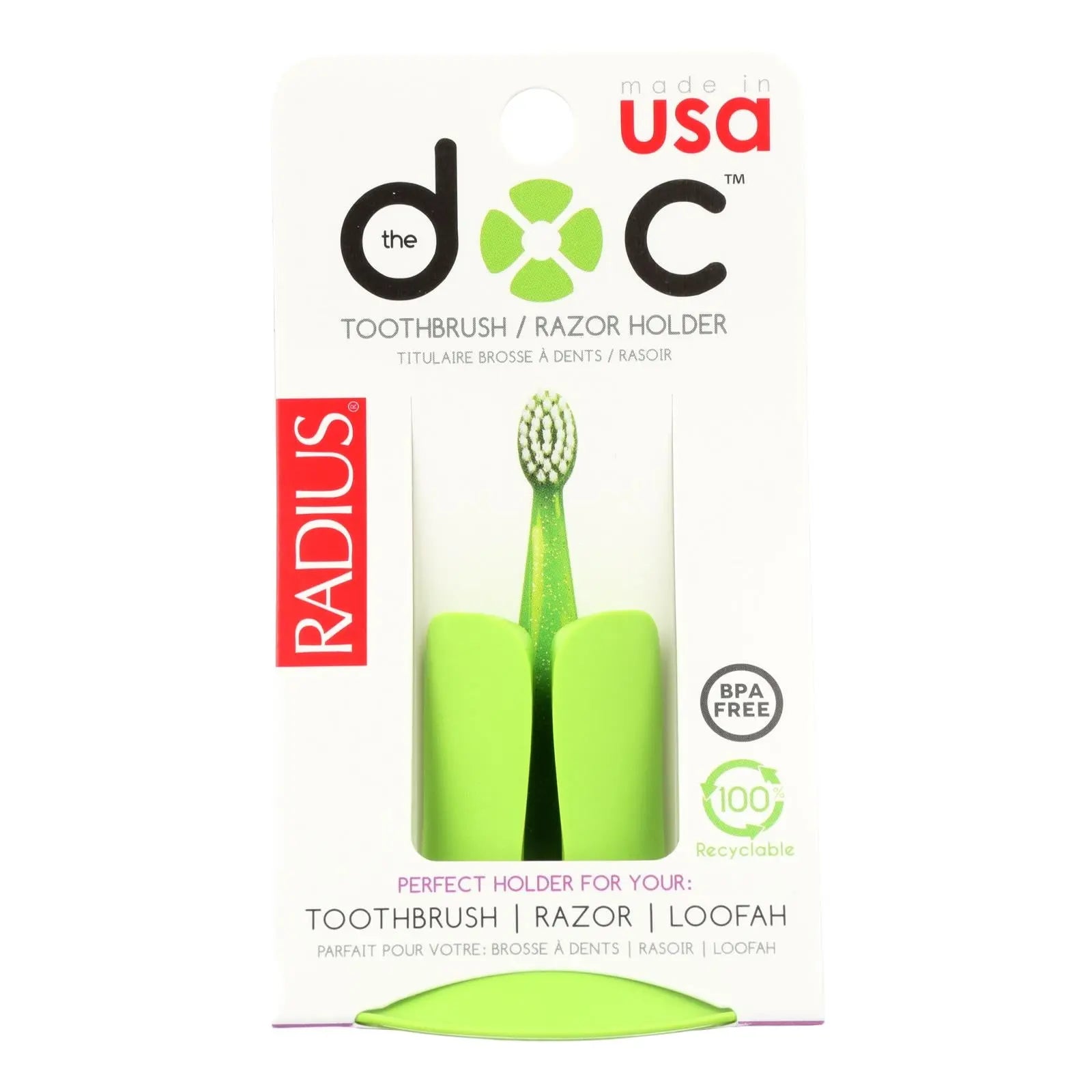 Radius - Doc Tbrsh/razor Suctn Hld - 1 Each-ct Radius