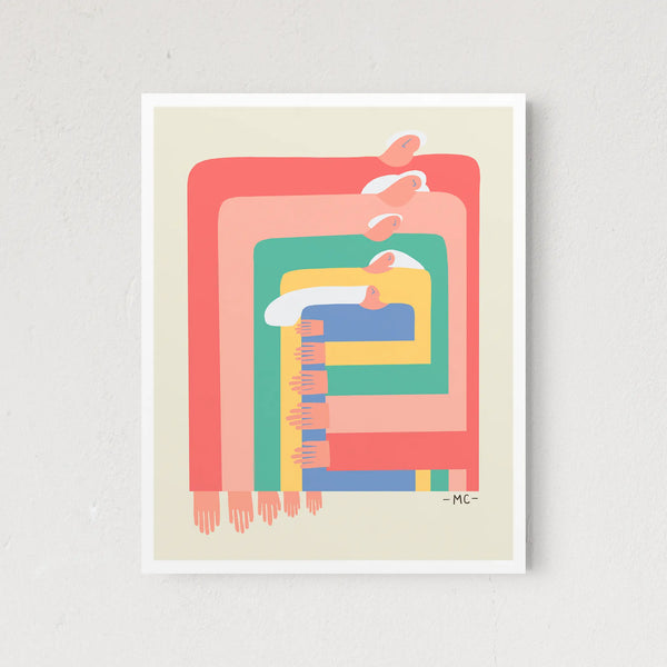 Rainbow Hug The Crafted Prints