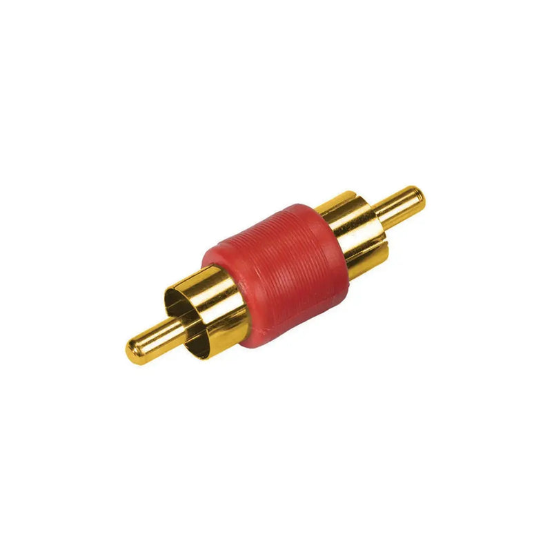 Rca Coupler Male;red; Bullz Audio; 10/bag Xscorpion