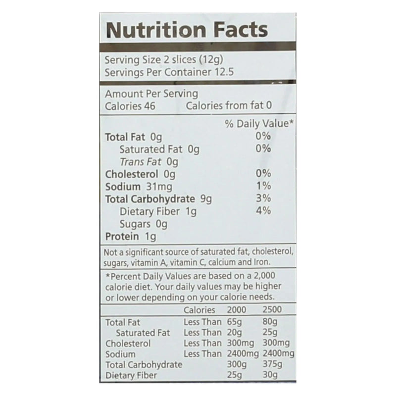 Real Foods Organic Corn Thins - Case Of 6 - 5.3 Oz. Real Foods