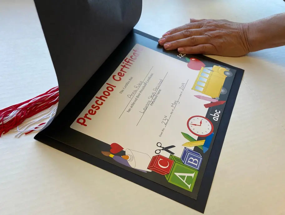 Recognition Certificate Creative Shapes